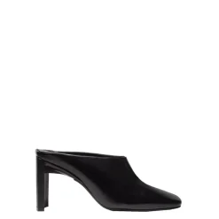 Clearance Justyna Læder Mules Dame Stiletter