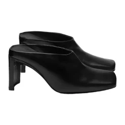 Clearance Justyna Læder Mules Dame Stiletter