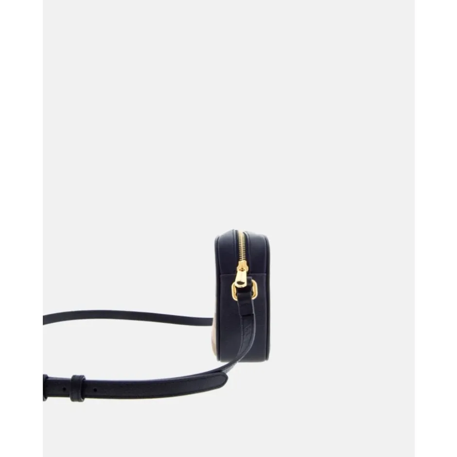Clearance Kamerataske med ternet print Dame Skuldertasker