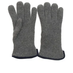 Discount Kashmirhandsker med Nappa-detaljer Dame Handsker|Handsker