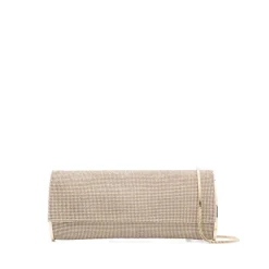 New Kate Crystal Mesh Clutch Dame Clutch