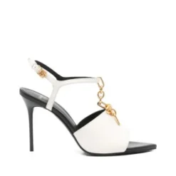 Best Kædeudsmykkede spidse sandaler Sandaler