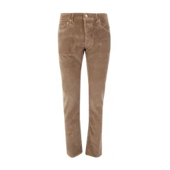 Khaki e Slim-Fit Denim Bukser Bukser