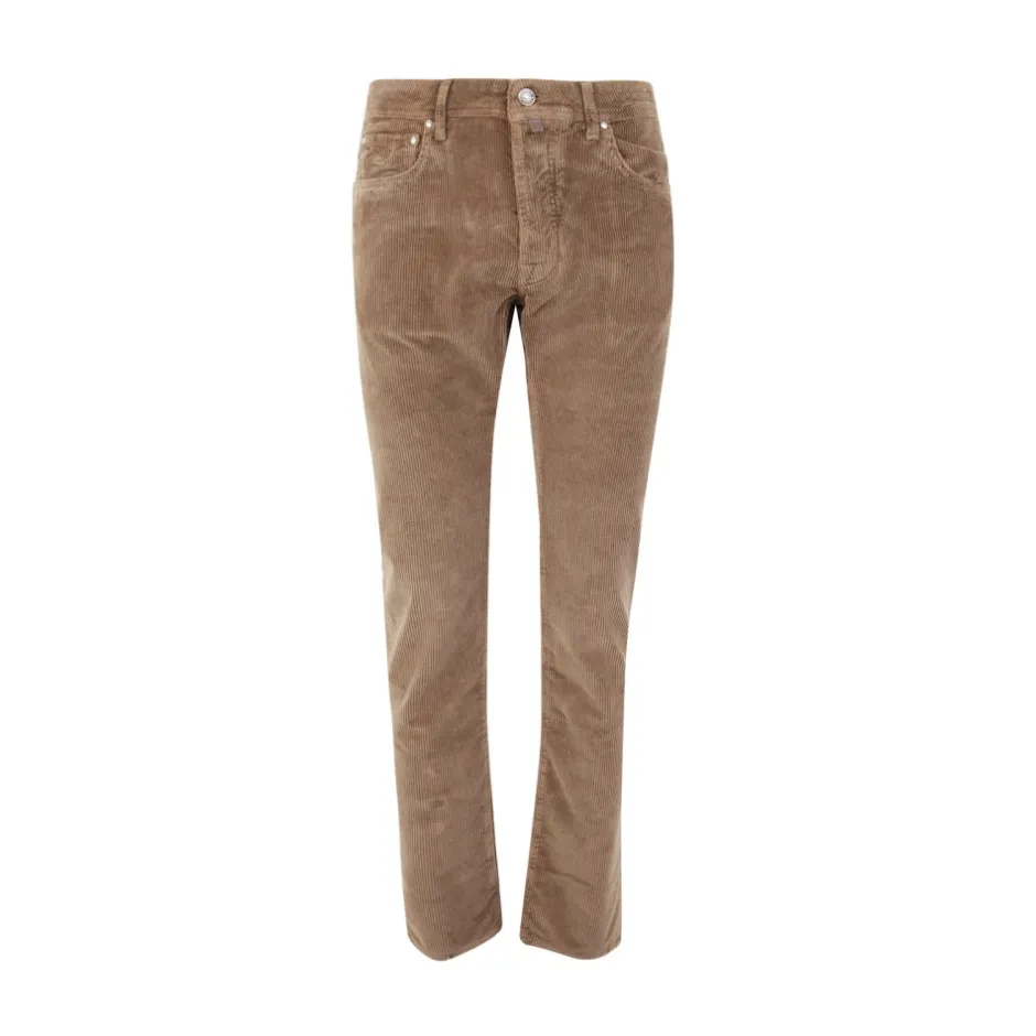 Khaki e Slim-Fit Denim Bukser Bukser