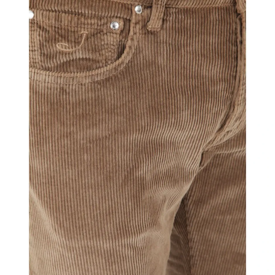 Khaki e Slim-Fit Denim Bukser Bukser