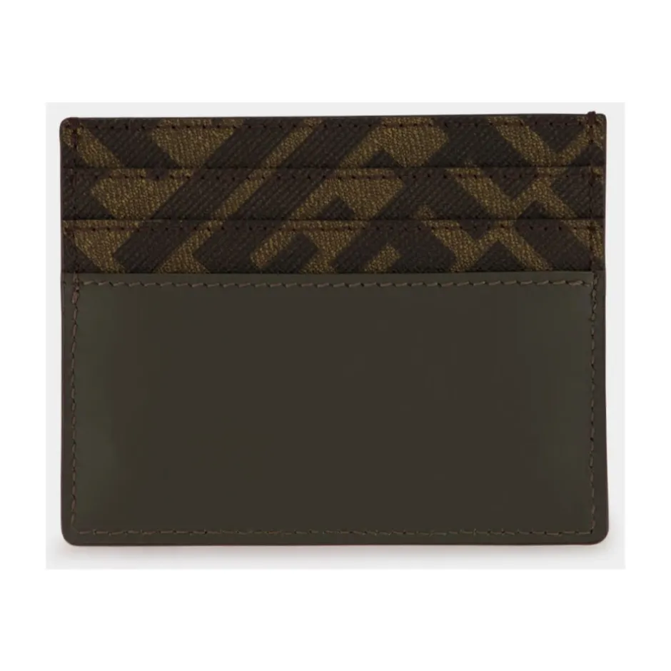 Online Khaki Green FF Squared Kortholder Punge & Kortholder