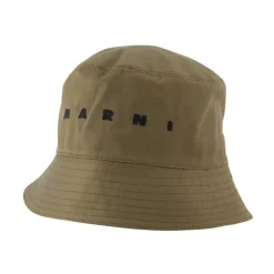 Outlet Khaki Syntetisk Polyester Læder Foring Taske Dame Huer & Kasketter