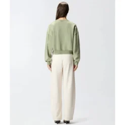 Online Kikoine Cropped Sweatshirt Dame Sweatshirts|Striktrøjer & Sweatere