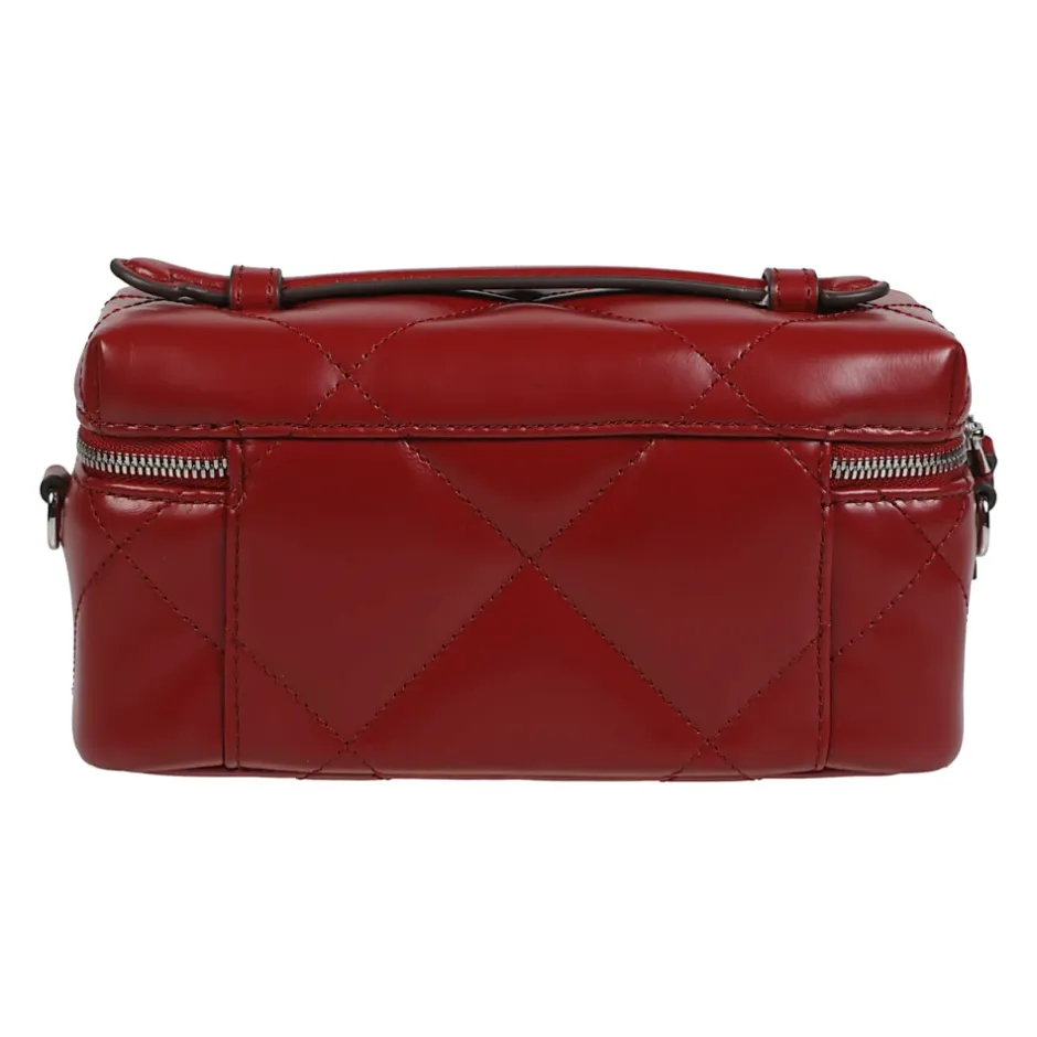 Outlet Kira Diamond Quilt East-West Vanity Case Taske Dame Toilettasker