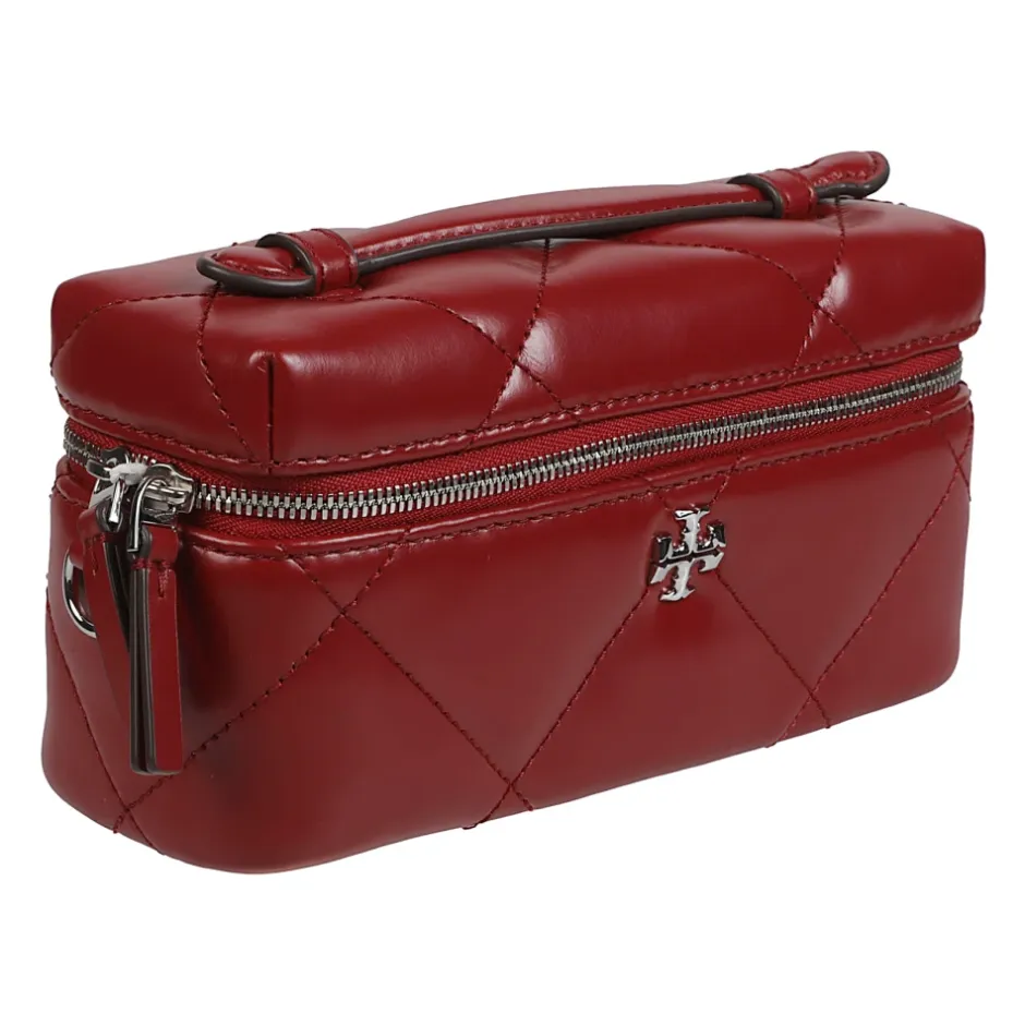 Outlet Kira Diamond Quilt East-West Vanity Case Taske Dame Toilettasker