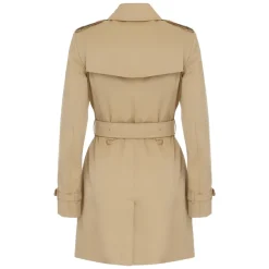 Klassisk Bomuld Trenchcoat Dame Frakker