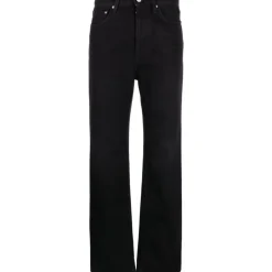Clearance Klassisk Denim Skåret Dame Jeans