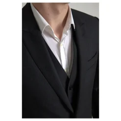 Sale Klassisk Slim-Fit 3-Delt Jakkesæt Jakkesæt
