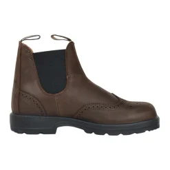 Discount Klassiske Brogue Ankelstøvler Chelsea Boots