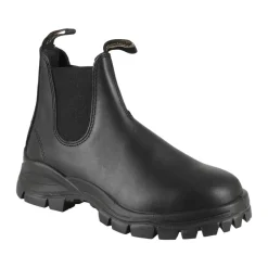 Clearance Klassiske Chelsea støvler i læder Dame Chelsea Boots