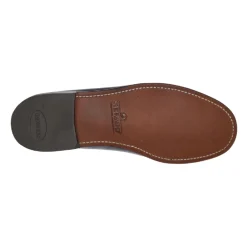 Clearance Klassiske loafers i læder med frynser Loafers