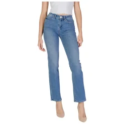 Best Klassiske lyse vask lige ben jeans Dame Jeans
