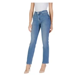 Best Klassiske lyse vask lige ben jeans Dame Jeans