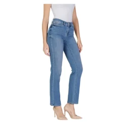 Best Klassiske lyse vask lige ben jeans Dame Jeans