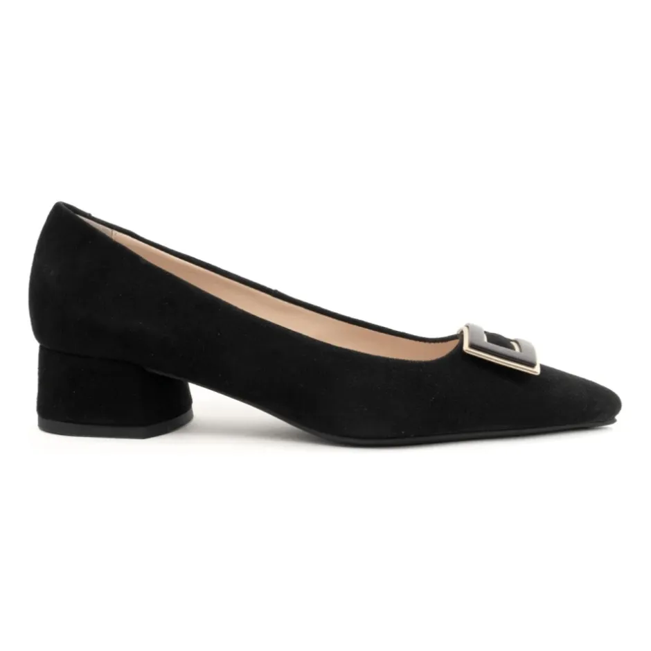 New Klassiske e Mid Hæl Pumps Dame Pumps|Stiletter