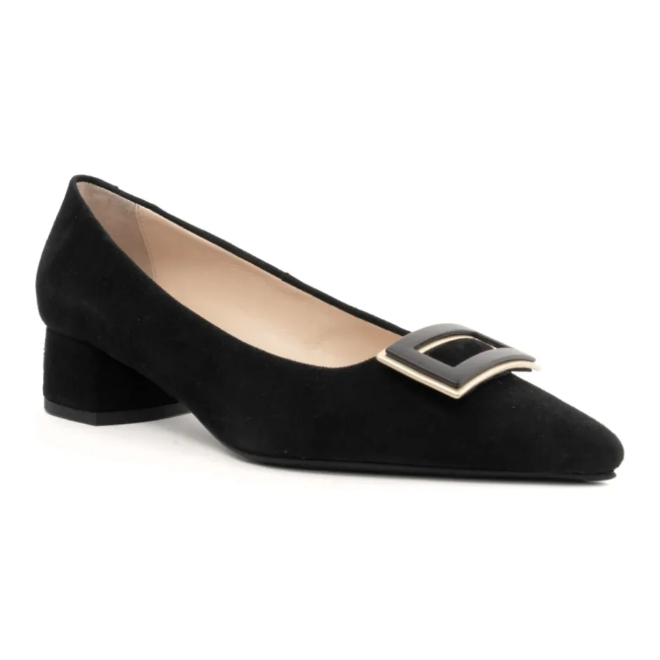 New Klassiske e Mid Hæl Pumps Dame Pumps|Stiletter