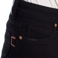 Clearance Klassiske Straight Leg Denim Bukser Dame Jeans