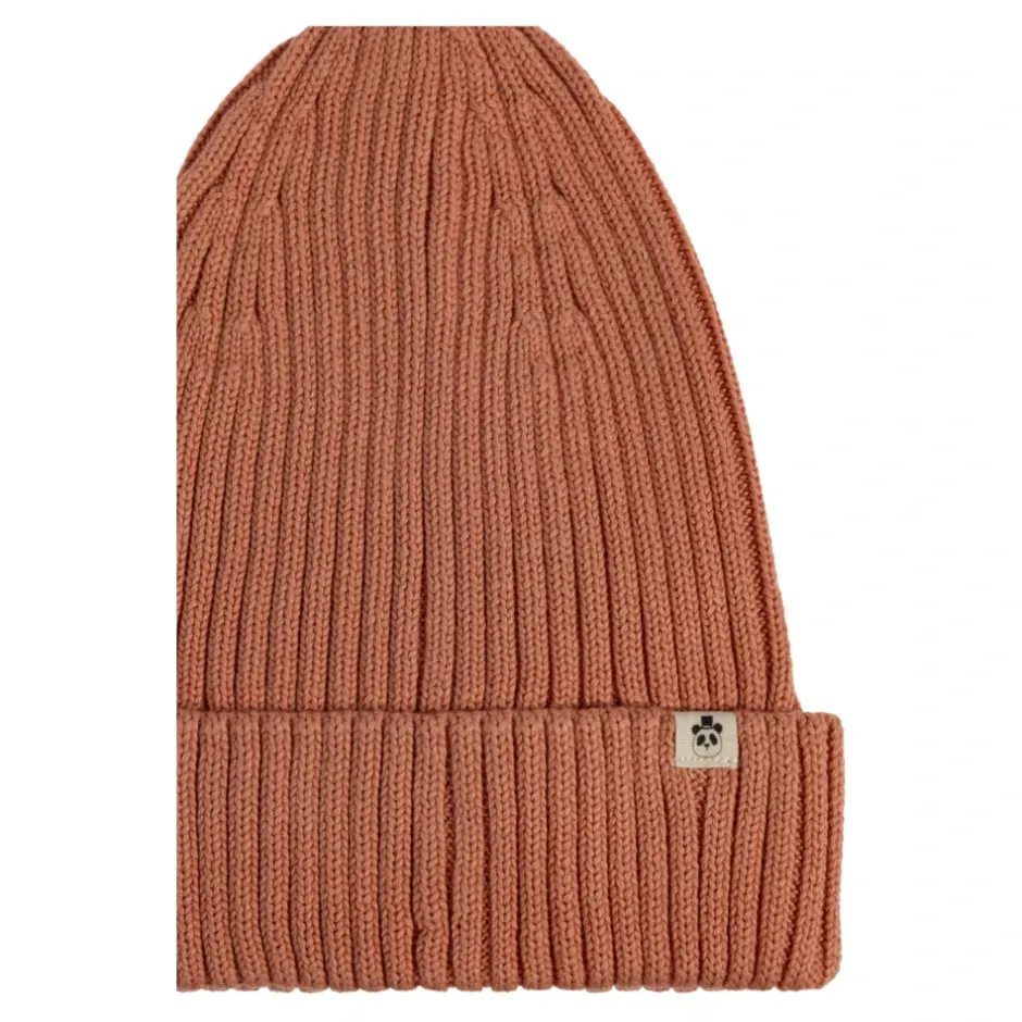 New Knitted Rib Fold Up Hat Børn Huer & Kasketter