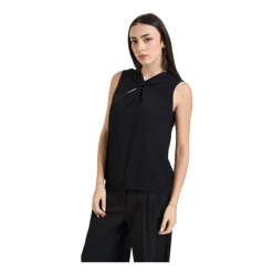 Knot Detail Blouse Dame Bluser & Skjorter