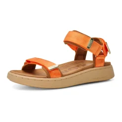 Sale Komfortabel sandal i tekstil og gummi Dame Sandaler