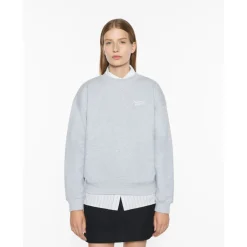 Discount Komfortabel Sweatshirt med Maison Kitsune Håndskrift Dame Sweatshirts