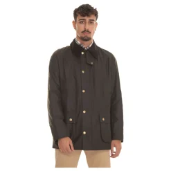 Hot Kort Harrington jakke med fløjl krave Jakker