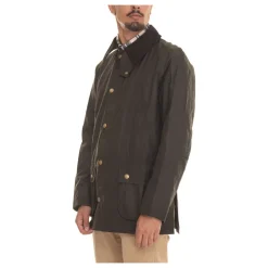 Hot Kort Harrington jakke med fløjl krave Jakker