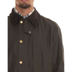 Hot Kort Harrington jakke med fløjl krave Jakker