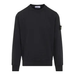 Discount Kulgrå Bomulds Sweatshirt med Ikonisk Label Trøjer|Sweatshirts