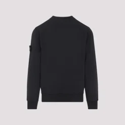 Discount Kulgrå Bomulds Sweatshirt med Ikonisk Label Trøjer|Sweatshirts