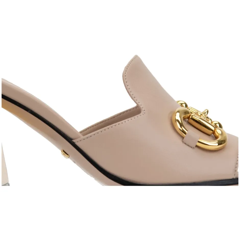 Hot Kvinders Slip-On Lædersandaler Dame Stiletter