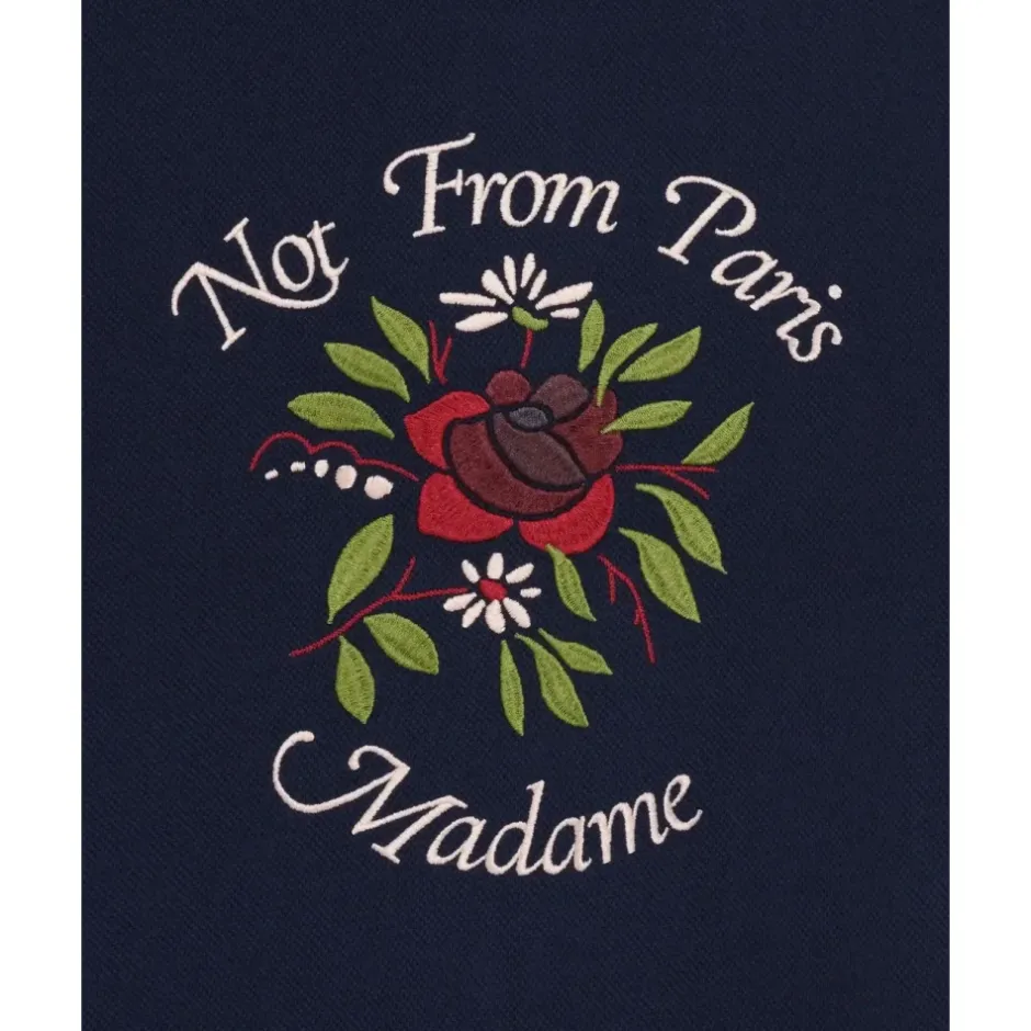 Sale La Chemise Piquée Slogan Rose Skjorter