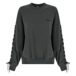 New Lacing Crewneck Dame Sweatshirts