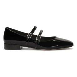 Online Lakerede flade pumps af Mary Jane Dame Ballerina Sko