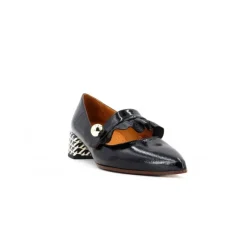 Online Laklæder pumps med metal accessory Dame Pumps|Stiletter