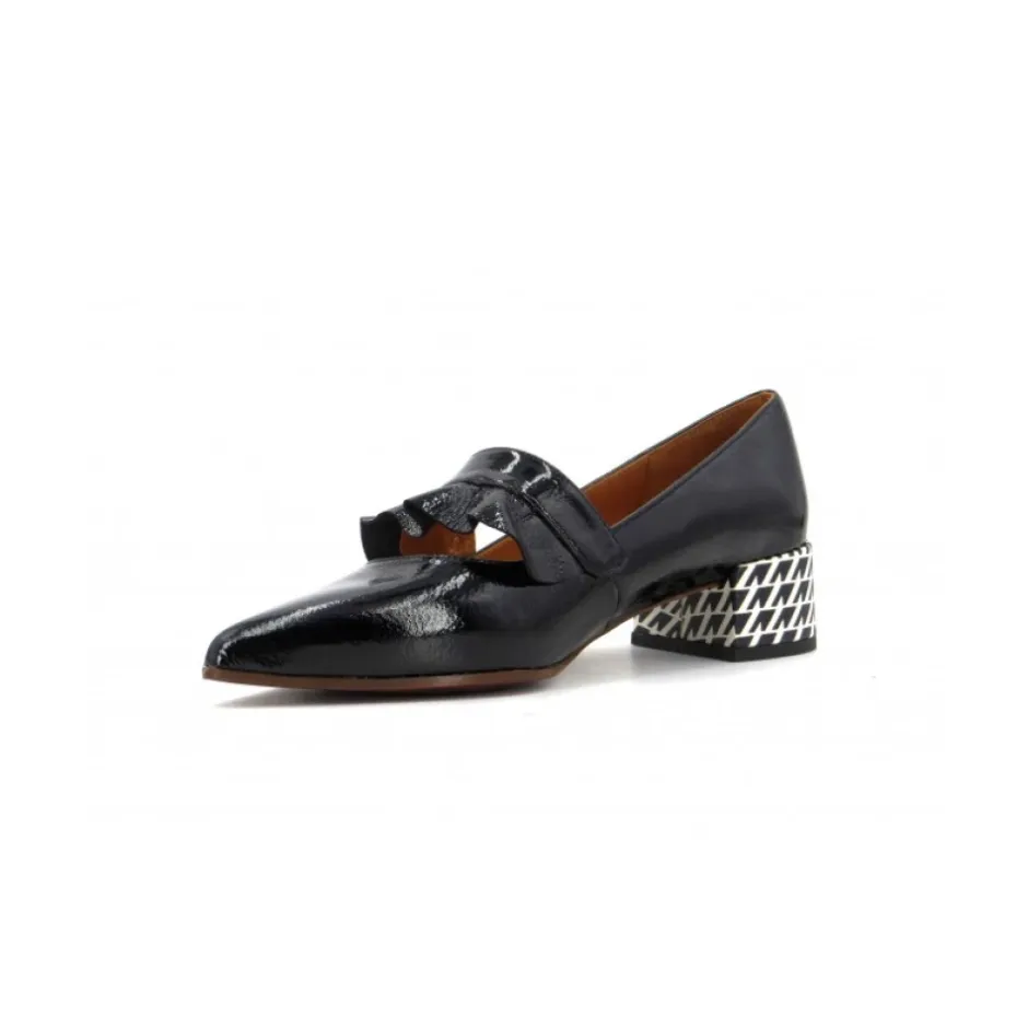 Online Laklæder pumps med metal accessory Dame Pumps|Stiletter