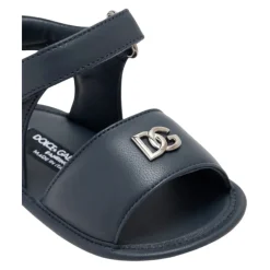 Online Lambskin Nappa sandaler med DG-logo Børn Sandaler