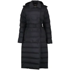 Clearance Lang Nylon Puffer Jakke Dame Frakker