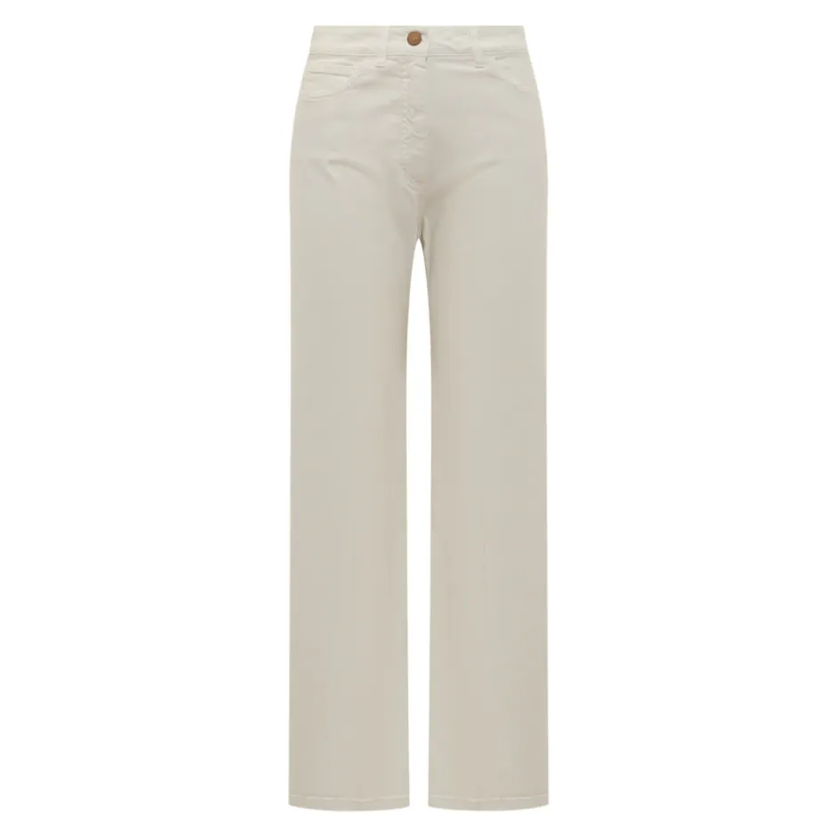 Best Lange Jeans med Vide Ben Dame Jeans
