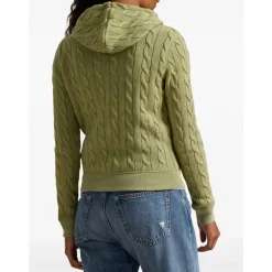 Best Langærmet Hoodie med Fuld Lynlås Dame Striktrøjer & Sweatere