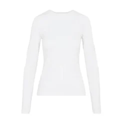 Clearance Langærmet Top med Syninger T-Shirts & Toppe|Træningstrøjer