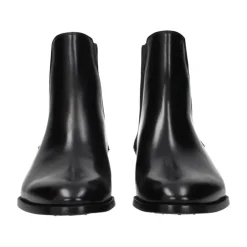 Best Læder Ankelstøvler med Side Lynlåsdetalje Chelsea Boots|Støvler