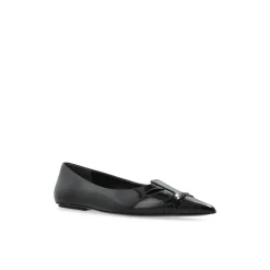 Clearance Læder Ballerinaer Dame Ballerina Sko