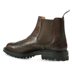 Hot Læder Chelsea Brogue Støvler Chelsea Boots
