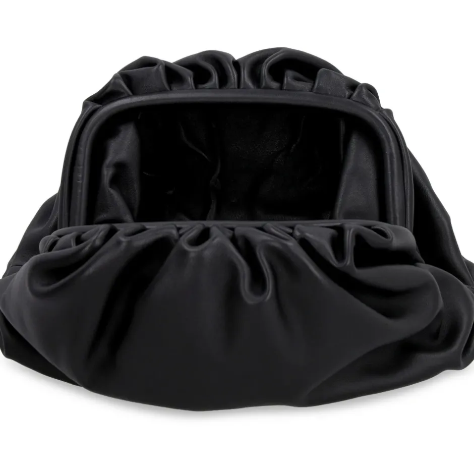 Sale Læder Clutch med Snap Lukning Dame Clutch